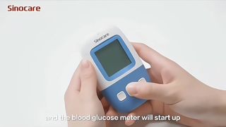 Medidor de glucosa en sangre preciso Medidor de monitor de glucosa en sangre