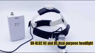 BR-HL02 Faros delanteros de doble propósito AC y DC