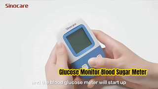 Monitor de glucosa Medidor de azúcar en sangre