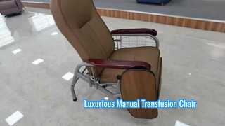 Silla de transfusión manual de lujo