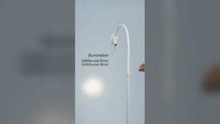 Lámpara de examen LED con soporte móvil