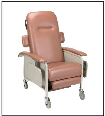 Mobile Folding Ajustable Hospital Luxurios Residential Recliner Chair