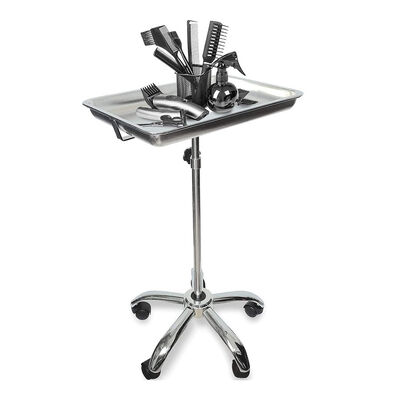 Mobile Adjustable Stainless Steel Hospital Medical Mayo Table tray cart