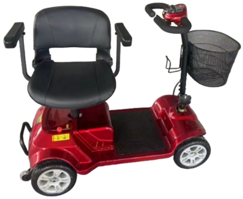 Scooter eléctrico de movilidad simple de cuatro ruedas pequeño