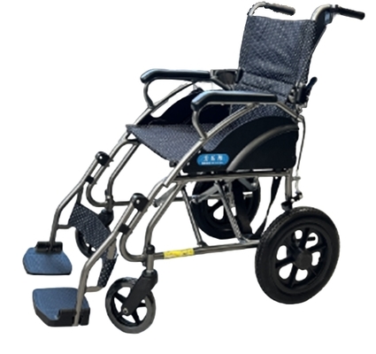 Silla de ruedas con asiento blando de aleación de aluminio