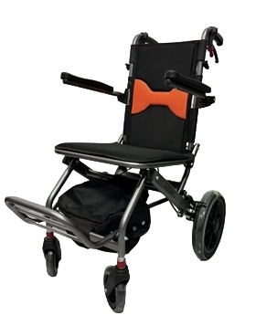 Silla de ruedas Little Plane de 12 pulgadas con rueda trasera de PU